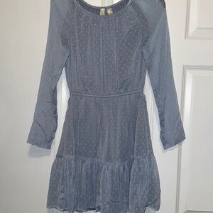 Divided H&M light blue dress long sleeve Women’s Size 2 NWT